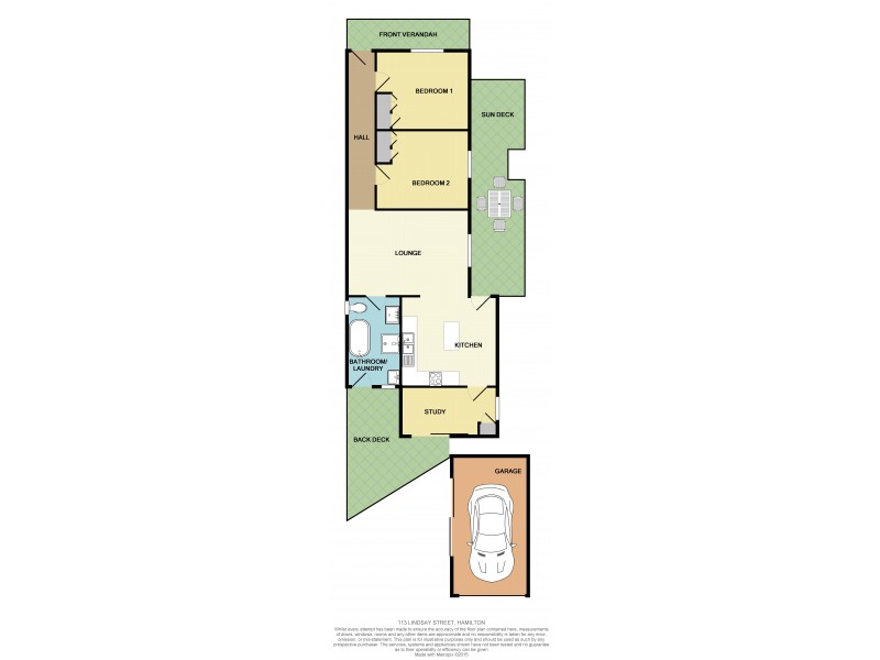 113 Lindsay Street, Hamilton NSW 2303 Floorplan