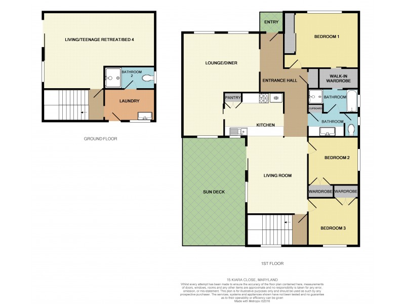 15 Kiara Close, Maryland NSW 2287 Floorplan