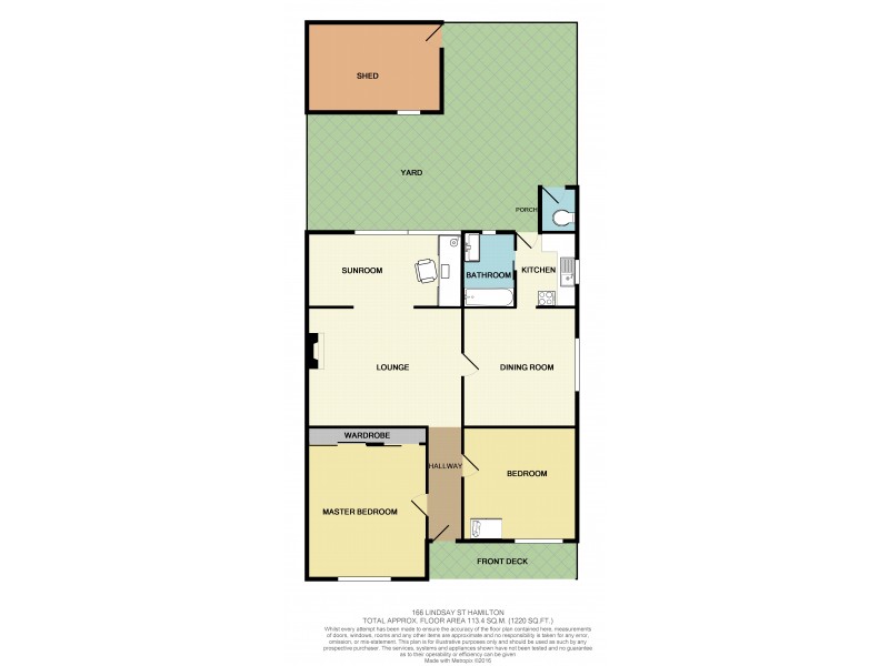 166 Lindsay Street, Hamilton NSW 2303 Floorplan