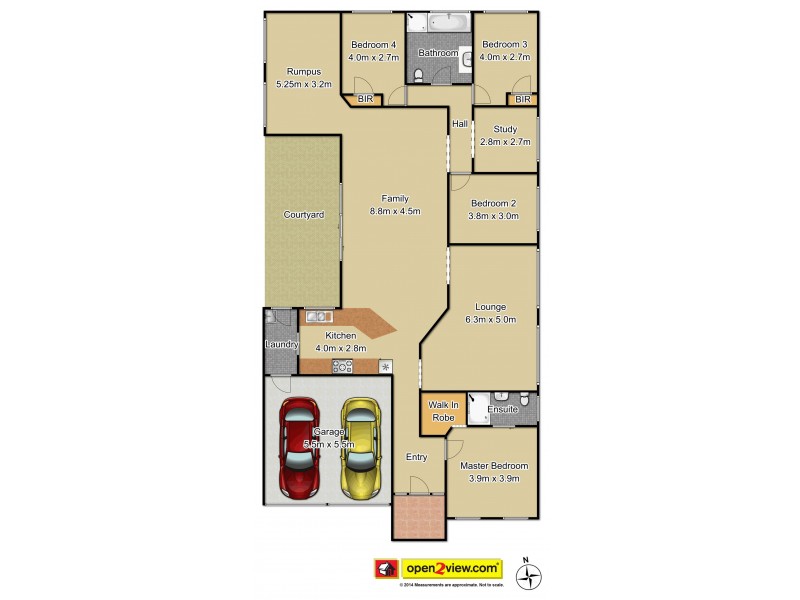 4 Corbiere Grove, Kellyville Ridge NSW 2155 Floorplan