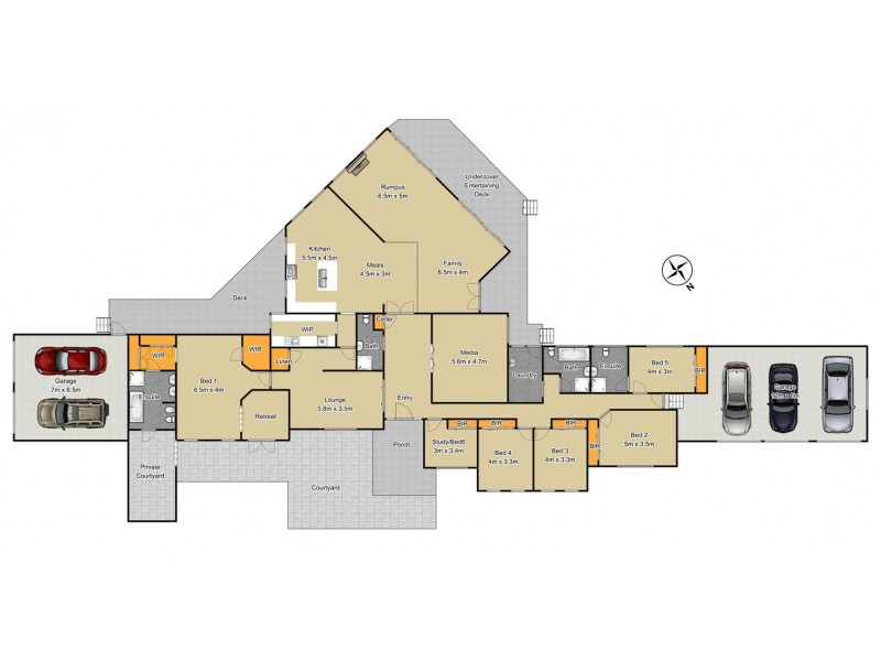 4 Mitchell Road, Dural NSW 2158 Floorplan