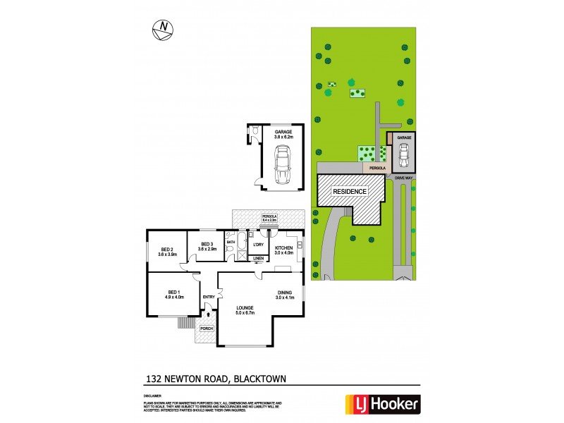 132 Newton Road, Blacktown NSW 2148 Floorplan