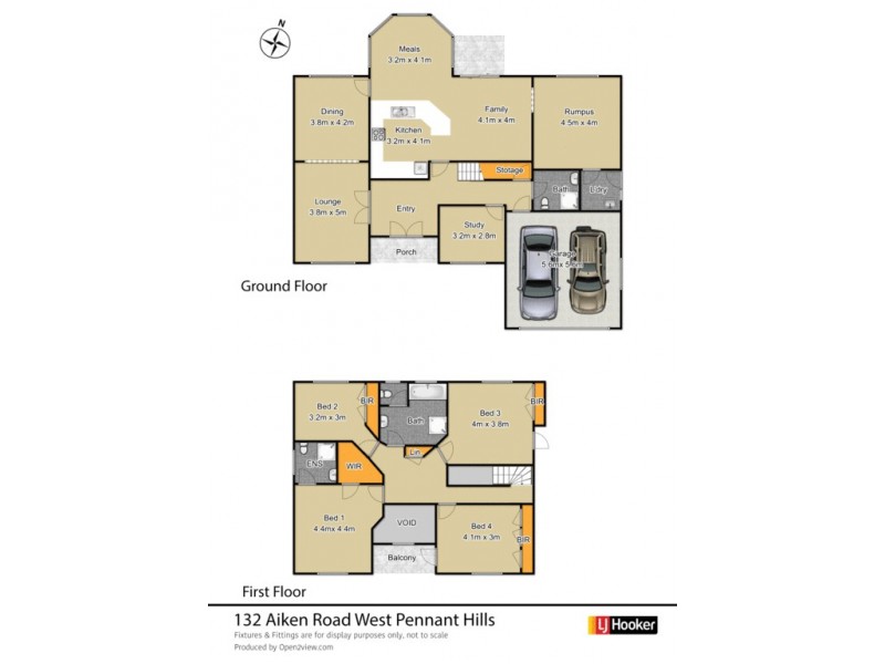 132 Aiken Road, West Pennant Hills NSW 2125 Floorplan