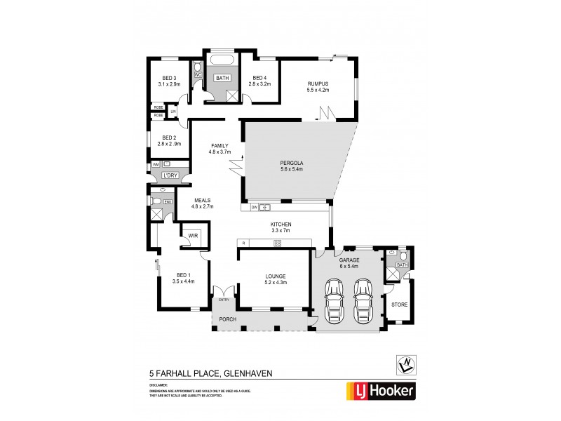 5 Farhall Place, Glenhaven NSW 2156 Floorplan