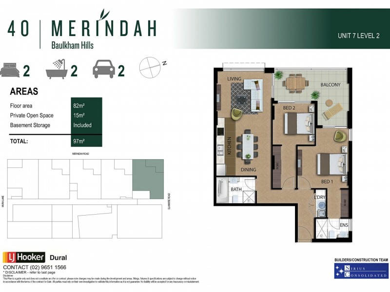 Apartment 7/40 Merindah Road, Baulkham Hills NSW 2153