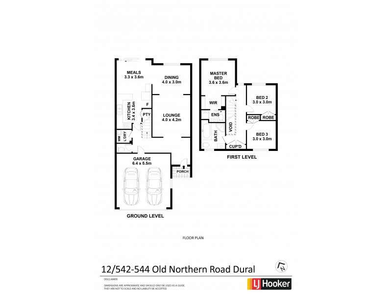 12/542-544 Old Northern Road, Dural NSW 2158 Floorplan
