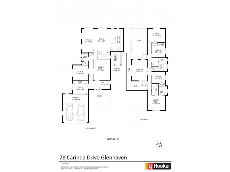 78 Carinda Drive, Glenhaven NSW 2156 Floorplan