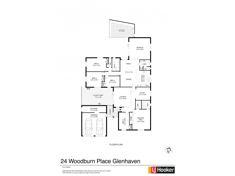 24 Woodburn Place, Glenhaven NSW 2156 Floorplan