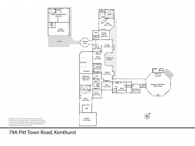 79A Pitt Town Rd, Kenthurst NSW 2156 Floorplan