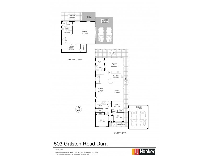 503 Galston Road, Dural NSW 2158 Floorplan