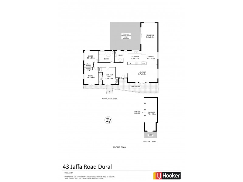 43 Jaffa Road, Dural NSW 2158 Floorplan