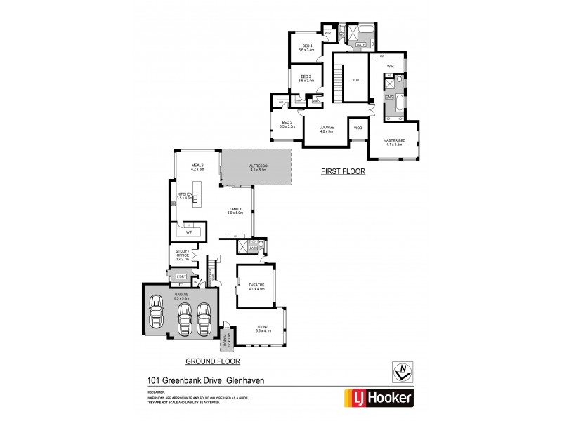 101 Greenbank Drive, Glenhaven NSW 2156 Floorplan