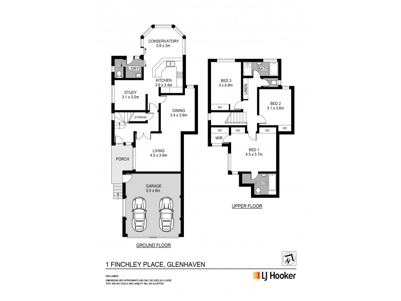 1 Finchley Place, Glenhaven NSW 2156 Floorplan
