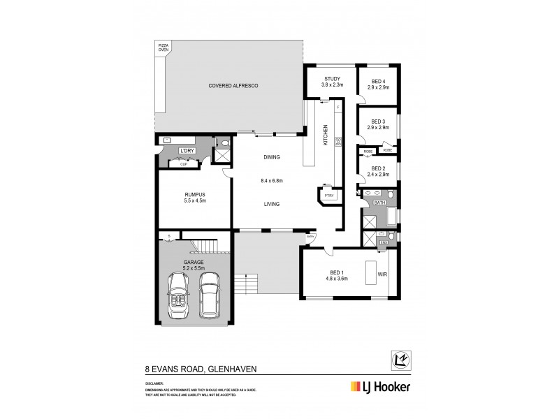 8 Evans Road, Glenhaven NSW 2156 Floorplan