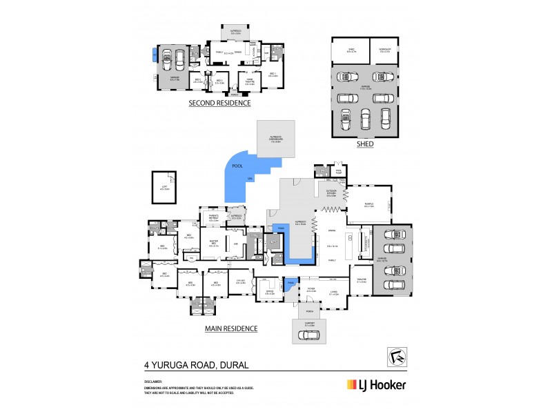 4 Yuruga Road, Dural NSW 2158 Floorplan
