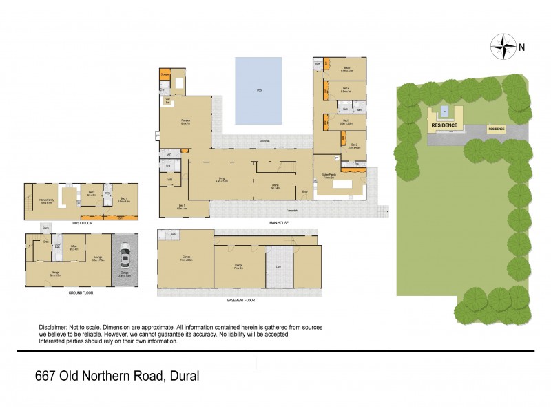 667 Old Northern Road, Dural NSW 2158 Floorplan
