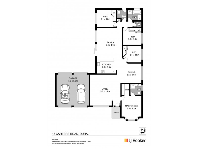 18 Carters Road, Dural NSW 2158 Floorplan