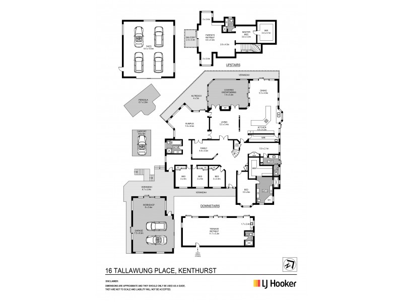 16 Tallawung Place, Kenthurst NSW 2156 Floorplan