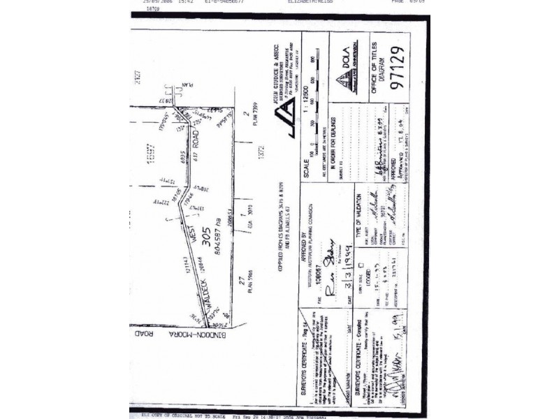 305 WALDECK WEST ROAD, Chittering WA 6084