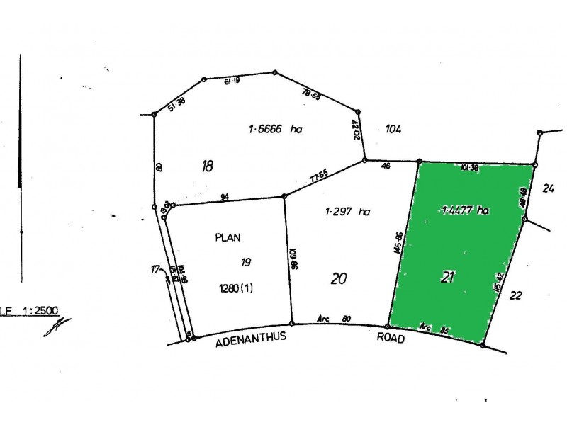 65 (LOT 21 ADENANTHUS ROAD, Toodyay WA 6566