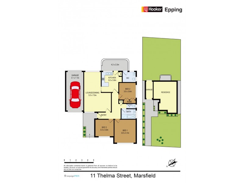 11 Thelma Street, Marsfield NSW 2122 Floorplan