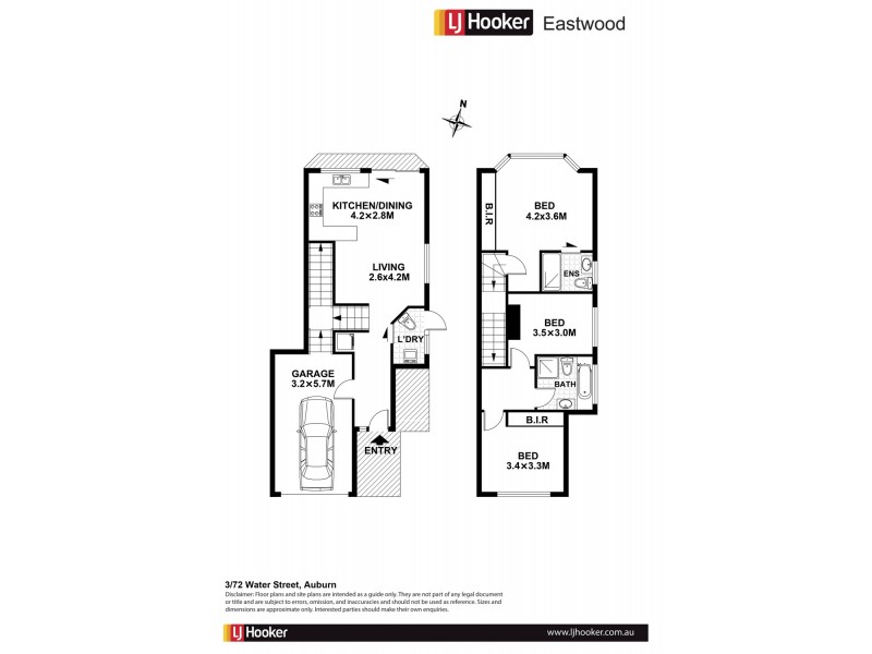 3/72 Water Street, Auburn NSW 2144 Floorplan