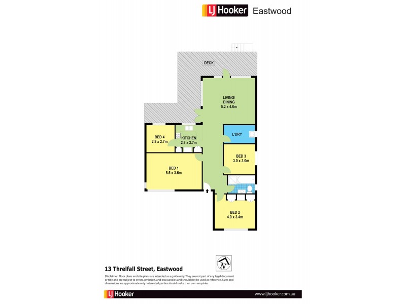 13 Threlfall Street, Eastwood NSW 2122 Floorplan