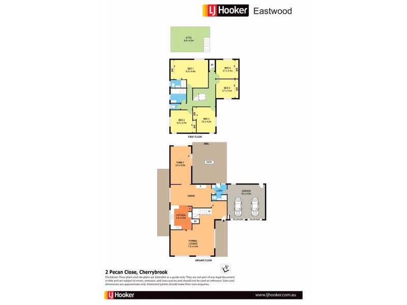 2 Pecan Close, Cherrybrook NSW 2126 Floorplan