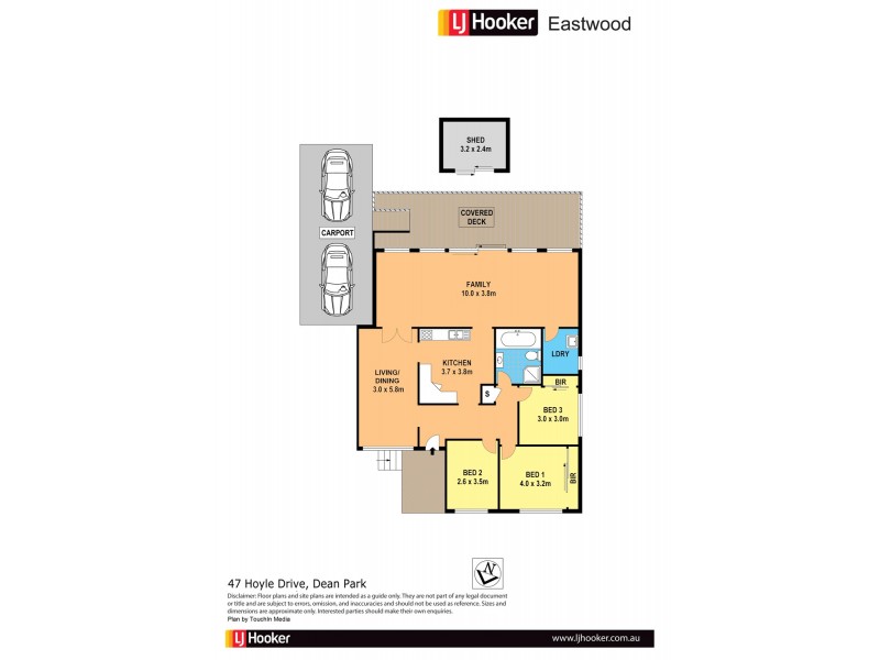47 Hoyle Drive, Dean Park NSW 2761 Floorplan