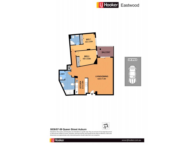 57 Queen Street, Auburn NSW 2144 Floorplan