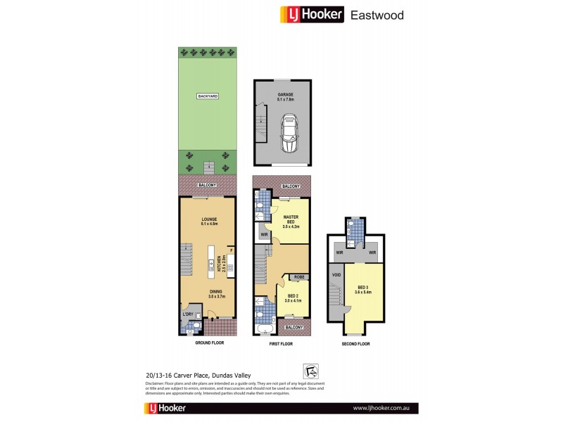 20/13-16 Carver Place, Dundas Valley NSW 2117 Floorplan