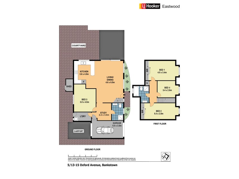 5/13-15 Oxford Avenue, Bankstown NSW 2200 Floorplan