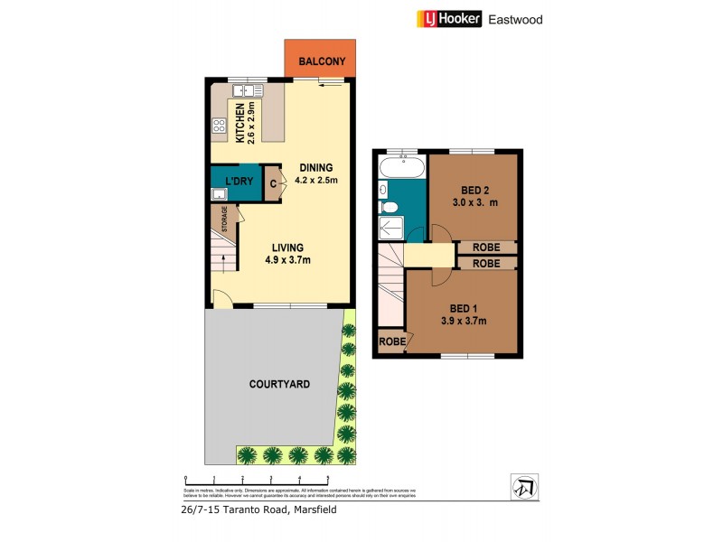26/7-15 Taranto Road, Marsfield NSW 2122 Floorplan