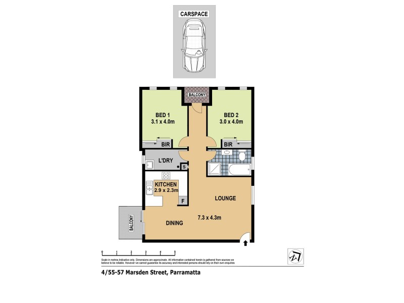 4/55-57 Marsden Street, Parramatta NSW 2150 Floorplan