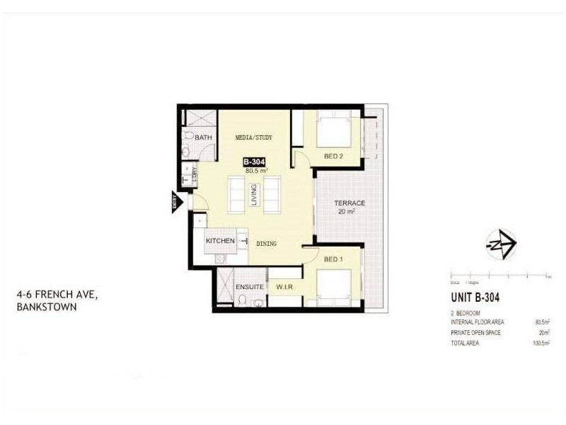 B304/4-6 French Avenue, Bankstown NSW 2200 Floorplan