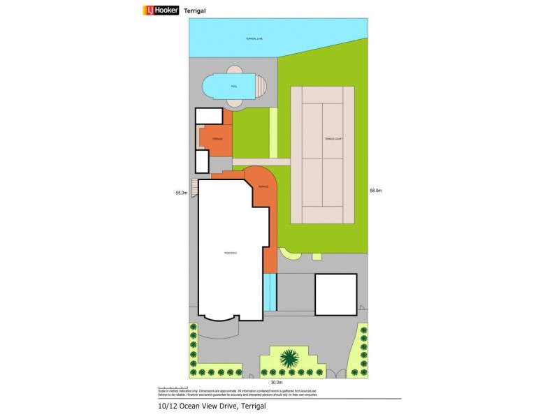 10-12 Ocean View Drive, Wamberal NSW 2260 Floorplan