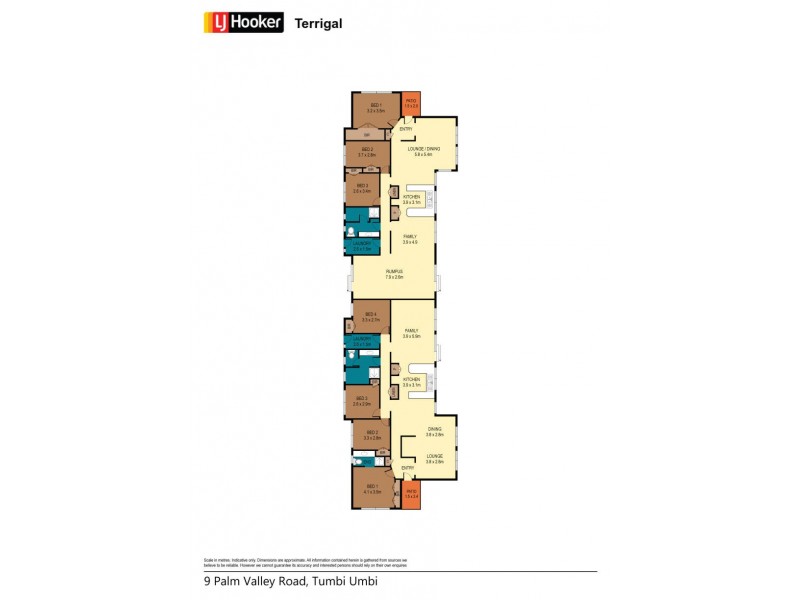 9 Palm Valley Road, Tumbi Umbi NSW 2261 Floorplan