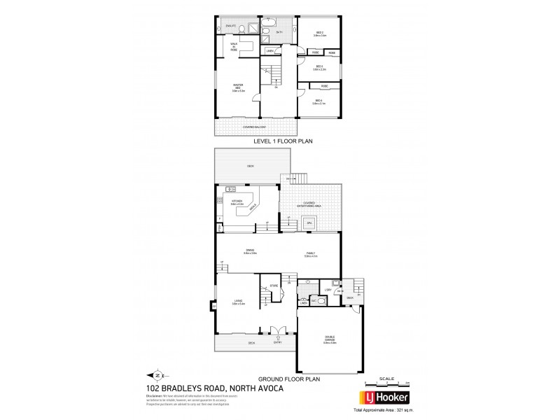 102 Bradleys Road, North Avoca NSW 2260 Floorplan