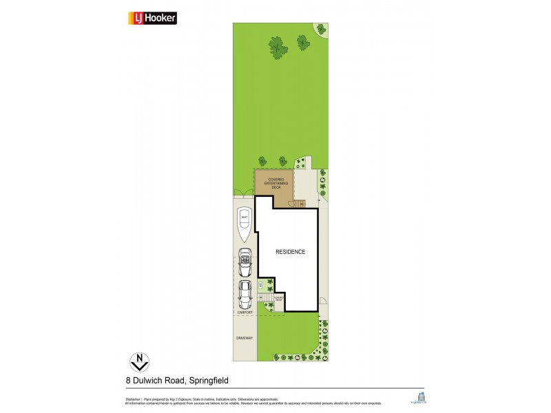 8 Dulwich Road, Springfield NSW 2250 Floorplan
