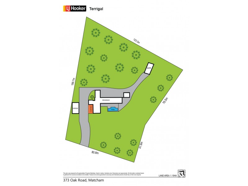 373 Oak Road, Matcham NSW 2250 Floorplan