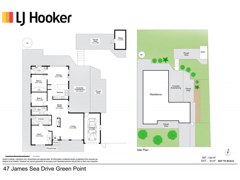 47 James Sea Drive, Green Point NSW 2251 Floorplan