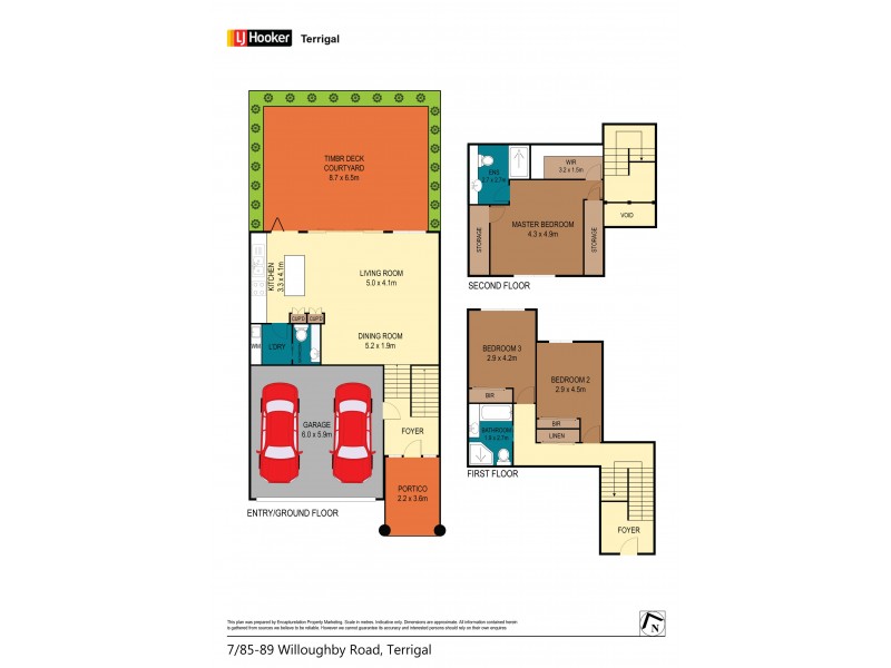 7/85-89 Willoughby Road, Terrigal NSW 2260 Floorplan