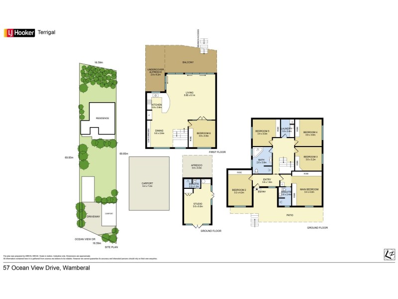 57 Ocean View Drive, Wamberal NSW 2260 Floorplan