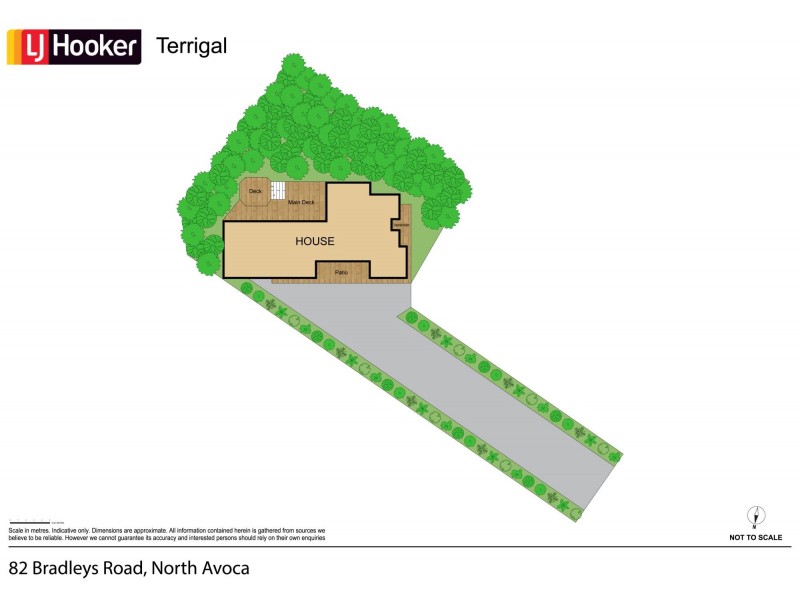 82 Bradleys Road, North Avoca NSW 2260 Floorplan