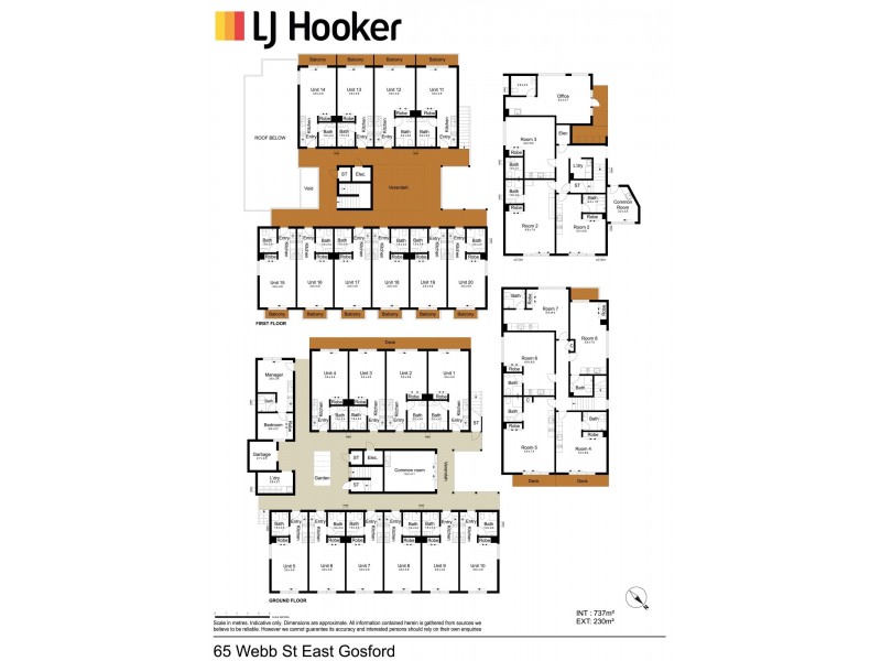 65A & 65B Webb Street, East Gosford NSW 2250 Floorplan