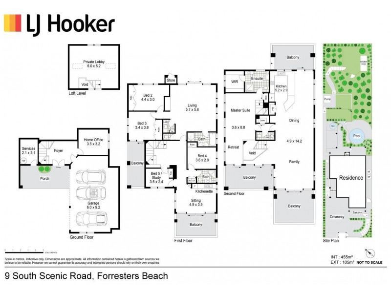9 South Scenic Road, Forresters Beach NSW 2260 Floorplan
