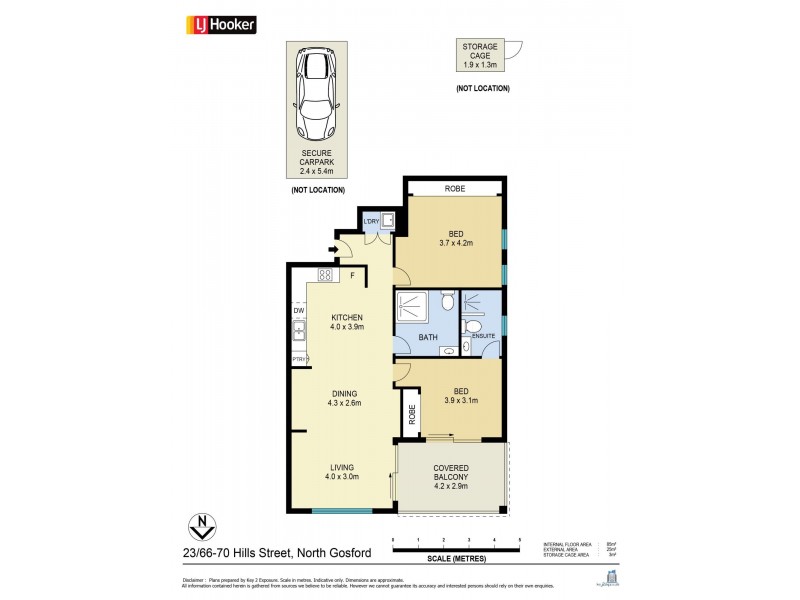 23/66-70 Hills Street, North Gosford NSW 2250 Floorplan