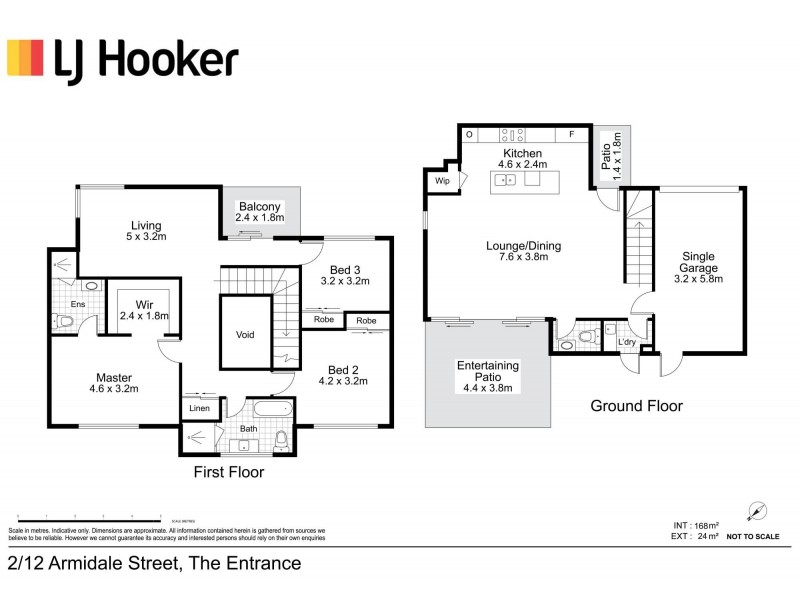 2/12 Armidale Street, The Entrance NSW 2261 Floorplan