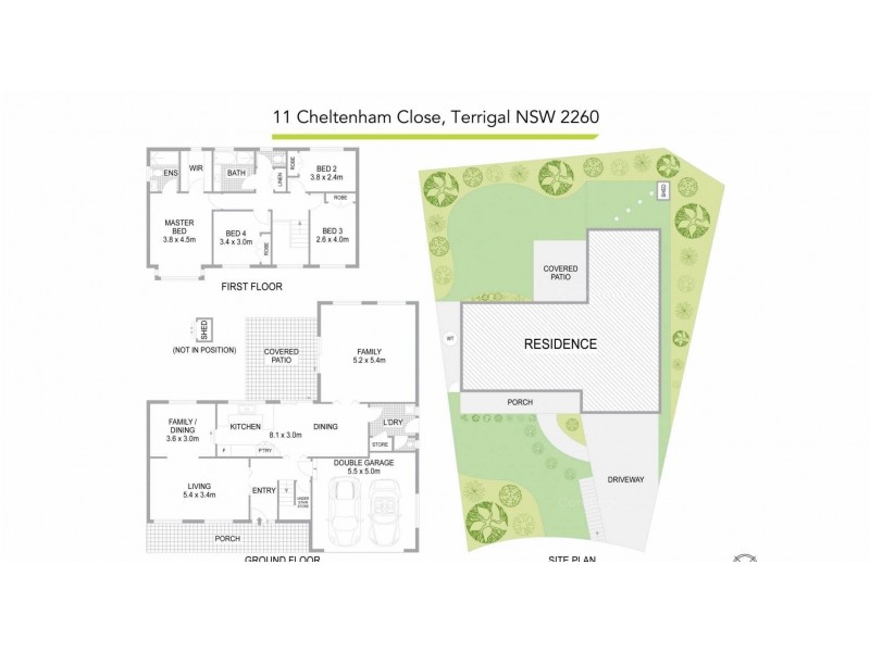 11 Cheltenham Close, Terrigal NSW 2260 Floorplan