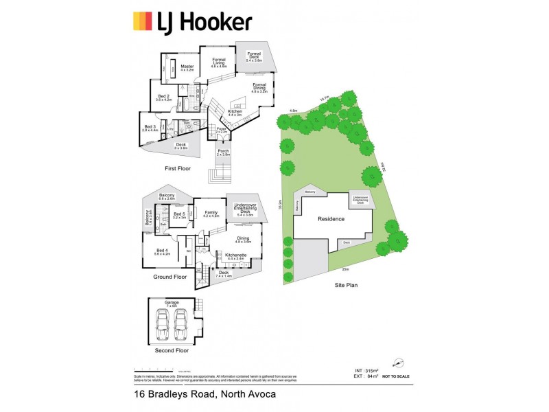 16 Bradleys Road, North Avoca NSW 2260 Floorplan